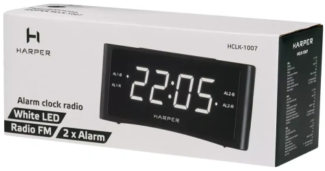 Радиочасы Harper HCLK-1007 - фото в интернет-магазине Арктика