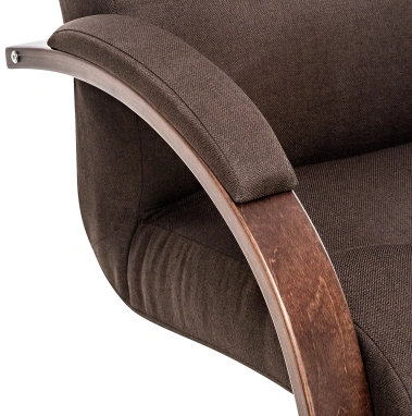 Кресло "Монэ" (орех/малмо 28) - Импэкс - фото в интернет-магазине Арктика