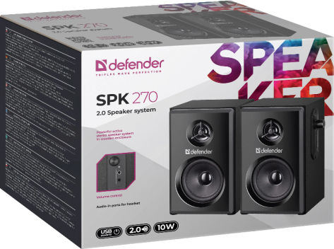 Колонки Defender SPK-270 - фото в интернет-магазине Арктика