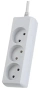 Удлинитель Perfeo Powerlight PF_A4685 7,0м, 3 розетки, белый (PF-PL-3/7,0-W)*