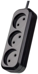 Удлинитель Perfeo RU Power PF_B4065 1,5м, 3 розетки, чёрный (Р16-012)* - каталог товаров магазина Арктика