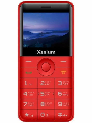 Мобильный телефон Xenium X700 Red - фото в интернет-магазине Арктика
