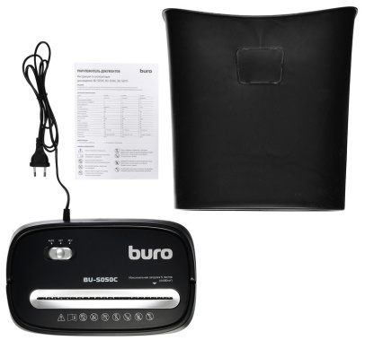 Шредер BURO Home BU-S050C - фото в интернет-магазине Арктика
