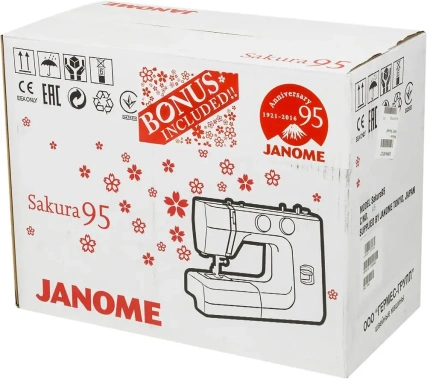 Швейная машинка Janome SAKURA 95 - фото в интернет-магазине Арктика