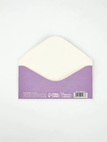 Конверт д/денег 10891978 - Сима-ленд - фото в интернет-магазине Арктика