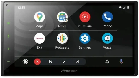 Автомагнитола Pioneer DMH-A4450BT 2DIN - фото в интернет-магазине Арктика