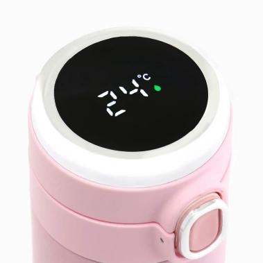 Термос, 420 мл, Simple Love your Life, сохраняет тепло 8 ч, термометр  7073789 - Сима-ленд - фото в интернет-магазине Арктика