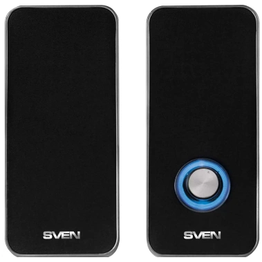 Колонки Sven 325 (черные) - фото в интернет-магазине Арктика