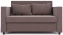 Диван-кровать Бали 1 (02) коричневый - Столлайн - фото в интернет-магазине Арктика