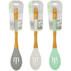 Ложка силиконовая с прорезями 160-025 33 см - Ленарди - каталог товаров магазина Арктика