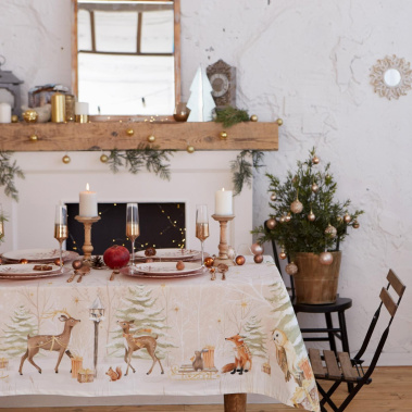 Набор салфеток "Этель" Christmas snowman 40х40см 4 шт 7015801 - Сима-ленд - фото в интернет-магазине Арктика