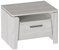 Спальня "Мальта" тумба прикроватная (дуб винтерберг) - Мебельград - каталог товаров магазина Арктика