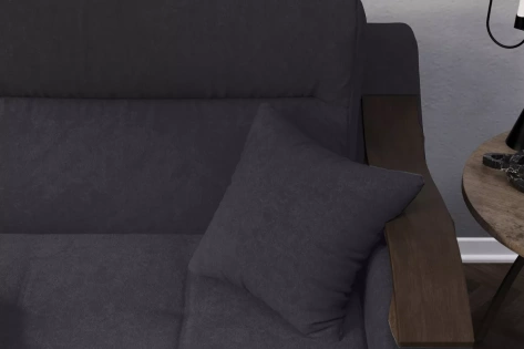 Диван "Сицилия" (05) графит- Столлайн - фото в интернет-магазине Арктика