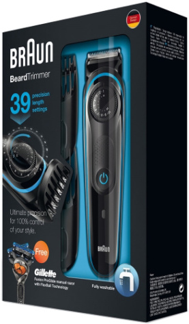Триммер Braun BT3040 Blue - фото в интернет-магазине Арктика