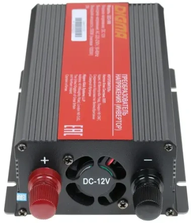 Автоинвертор Digma DCI-500 500Вт - фото в интернет-магазине Арктика