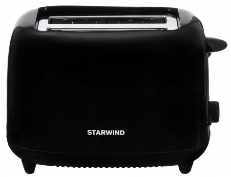 Тостер Starwind ST7002 черный - фото в интернет-магазине Арктика