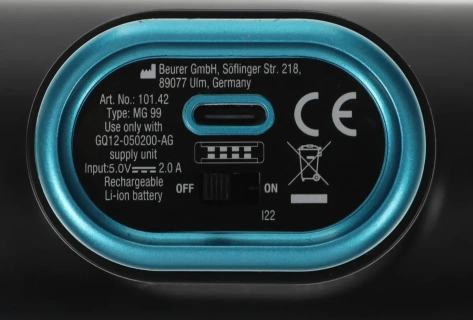 Массажер Beurer MG99 Limited Edition - фото в интернет-магазине Арктика