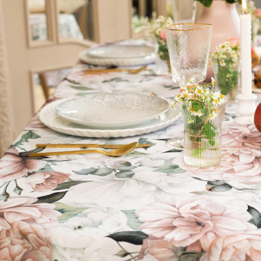 Скатерть "Пионы" 10487793 145*215 см - Сима-ленд - фото в интернет-магазине Арктика