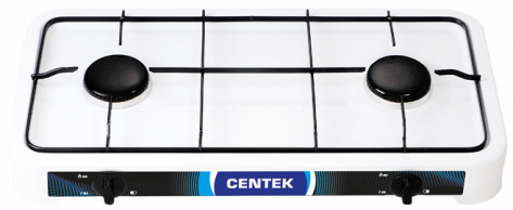 Настольная газовая плита Centek CT-1521 белая - фото в интернет-магазине Арктика