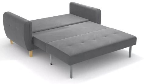 Диван "Лайм" 03 (серый велюр) - Столлайн - фото в интернет-магазине Арктика