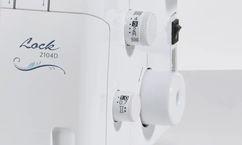 Оверлок Brother 2104D белый - фото в интернет-магазине Арктика