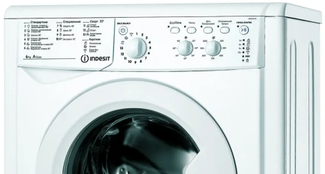 Стиральная машина Indesit IWSC 6105 CIS - фото в интернет-магазине Арктика