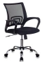Кресло CH-695N/SL/Black черное TW-01 TW-11