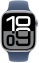 Смарт-часы Apple Watch S10 42mm Silver/Denim SB S/M 130-180 (MWWA3) - фото в интернет-магазине Арктика