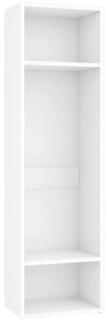 "ПРАГА" Джей шкаф левый 500 мм S2005L белый - Евромебель - фото в интернет-магазине Арктика