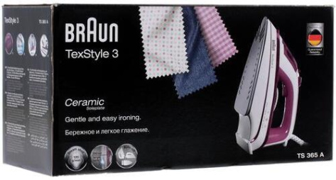 Утюг Braun TS 365A - фото в интернет-магазине Арктика
