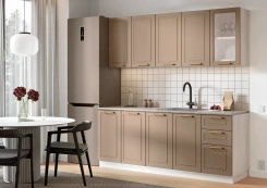 Кухня "Ева" 2 м (анкор светлый/ирландский ликер/столешница 2000) - Раус - каталог товаров магазина Арктика