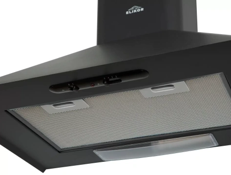 Вытяжка Elikor Fleur 60П-400-П3Л антрацит - фото в интернет-магазине Арктика