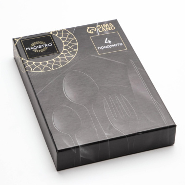 Набор столовых приборов "Magistro Ocean" 7362507 4 пр - Сима-ленд - фото в интернет-магазине Арктика