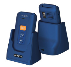 Мобильный телефон Maxvi E5 up Blue - каталог товаров магазина Арктика