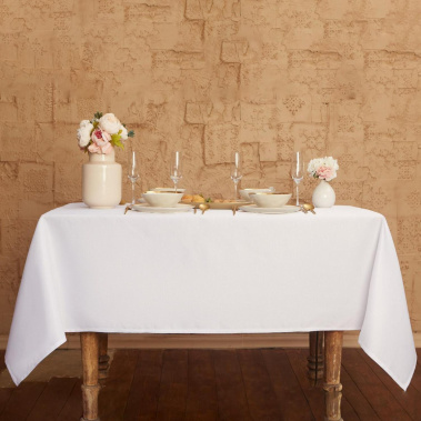 Скатерть "Этель" Cozy 150*110  цв.белый 6974132 - Сима-ленд - фото в интернет-магазине Арктика
