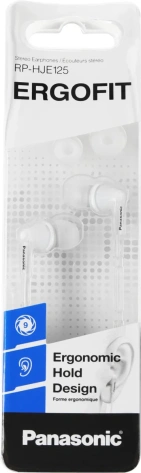 Наушники Panasonic RP-HJE125E-W - фото в интернет-магазине Арктика