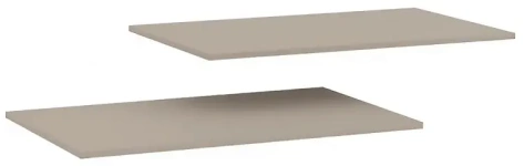 Спальня "Кантри" (КА-011.07) комплект полок (Кашемир серый) - Ангстрем - фото в интернет-магазине Арктика