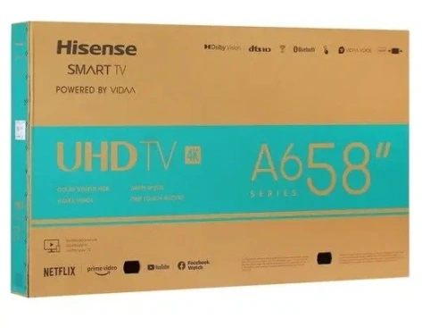 Телевизор Hisense 58A6BG UHD Smart TV - фото в интернет-магазине Арктика