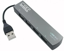 Концентратор USB 2.0 CBR CH-123 (4 порта) - каталог товаров магазина Арктика