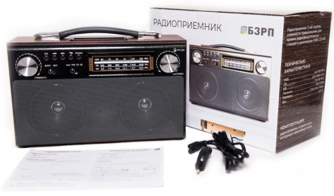 Радиоприемник Сигнал БЗРП РП-322 коричневый - фото в интернет-магазине Арктика