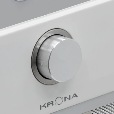 Вытяжка Krona SVEN 600 white one knob - фото в интернет-магазине Арктика