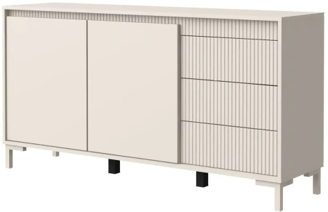 Гостиная "Свейн" 479.01 комод 3 ящ. (Кашемир серый) - Столлайн - фото в интернет-магазине Арктика