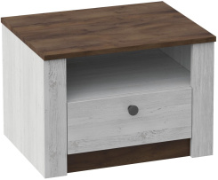 Спальня "Даллас" тумба прикроватная (дуб винтерберг/таксония) - Мебельград - каталог товаров магазина Арктика