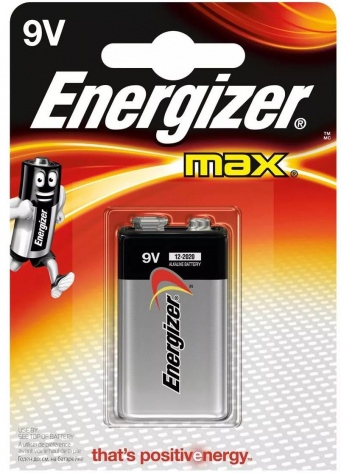 Батарейка Energizer 6LR61-1BL MAX 1 шт - фото в интернет-магазине Арктика