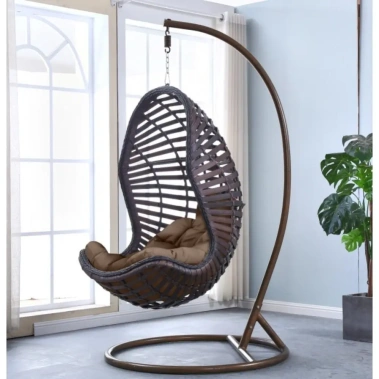 Подвесное кресло AFM-810A Brown - Афина-мебель - фото в интернет-магазине Арктика