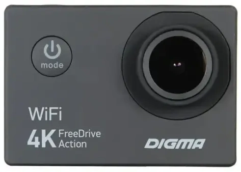Авторегистратор Digma FreeDrive Action 4K WiFi - фото в интернет-магазине Арктика