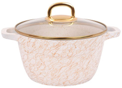 Кастрюля "Грация" кбз45а (белый) 4,5 л - Кукмара - каталог товаров магазина Арктика