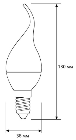 Лампа светодиодная Camelion LED8-CW35/865/E14 - фото в интернет-магазине Арктика