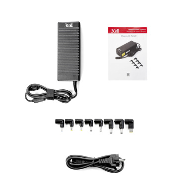 Универсальный адаптер для Ноутбуков 3Cott (3C-WA120) - фото в интернет-магазине Арктика