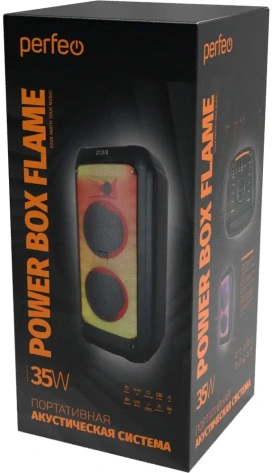 Портативная акустика Perfeo Power Box 35 Flame PF_B4909* - фото в интернет-магазине Арктика